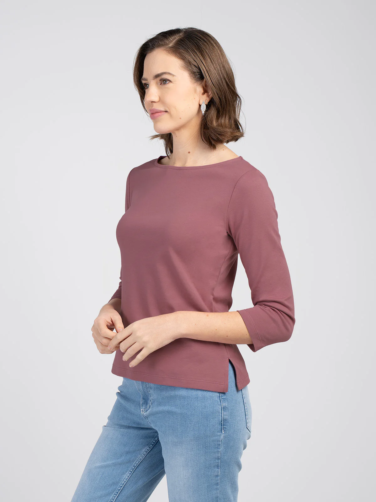 Bryony Boat Neck 3/4 Sleeve - Image 37