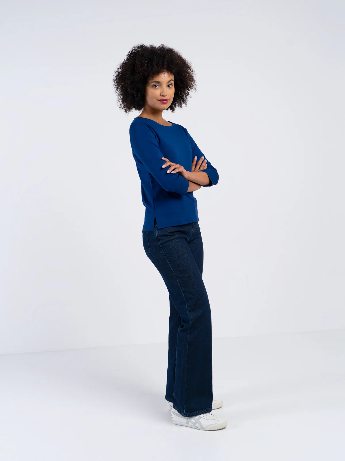 Bryony Boat Neck 3/4 Sleeve - Image 9