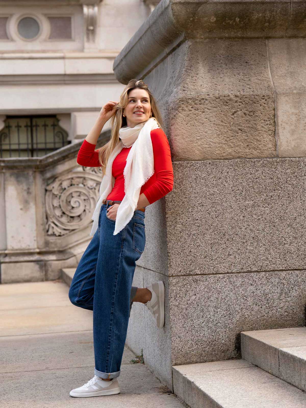 Cashmere Gauze Stole - Image 25
