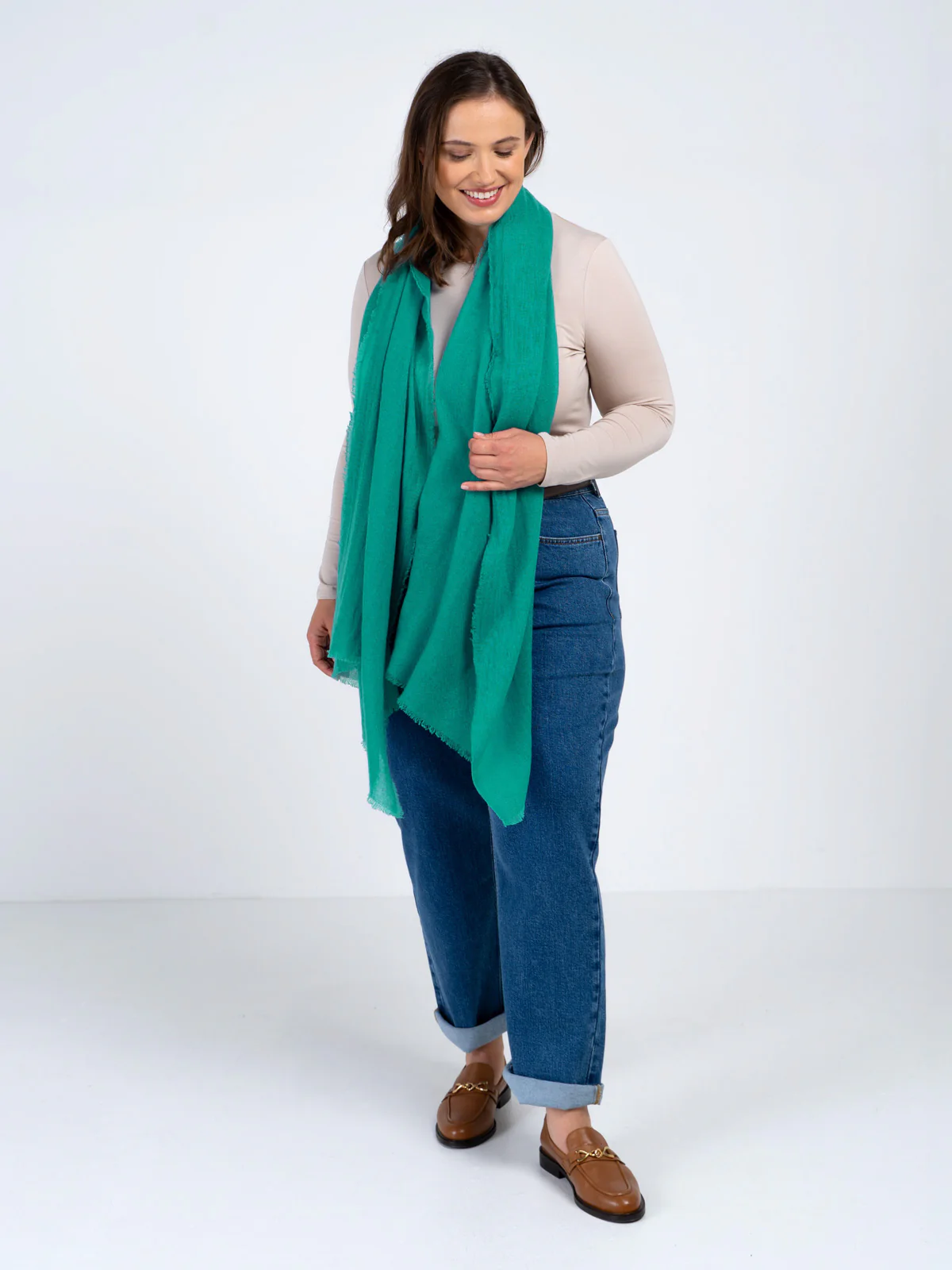 Cashmere Gauze Stole - Image 8