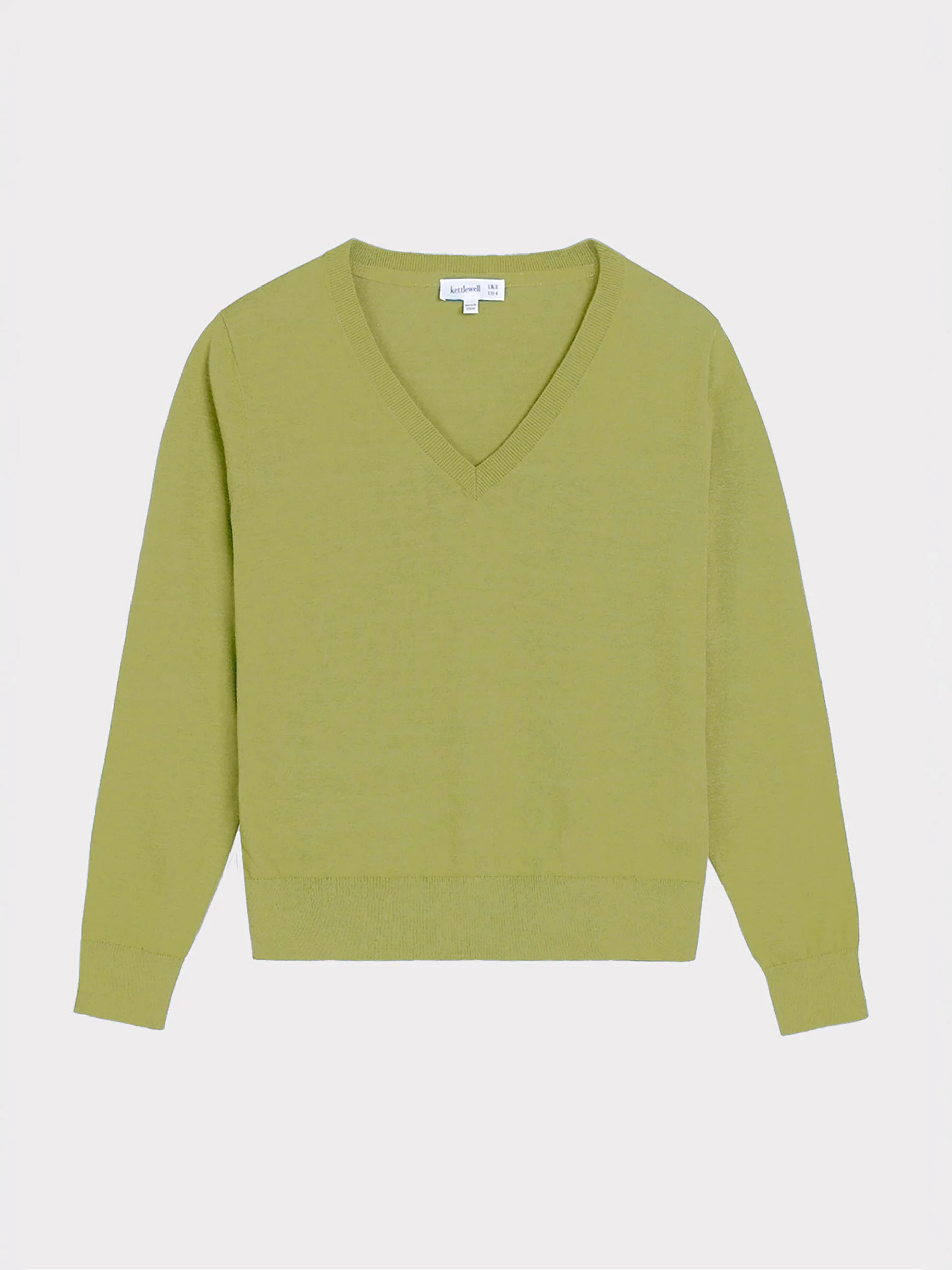 Cotton V Neck Jumper - Image 32