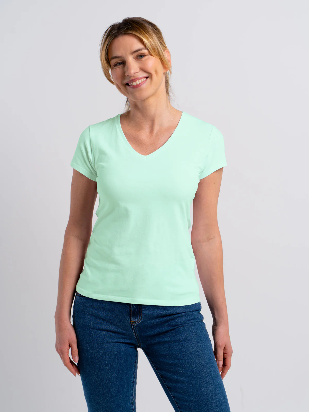 Everyday Cotton V Neck - Image 39