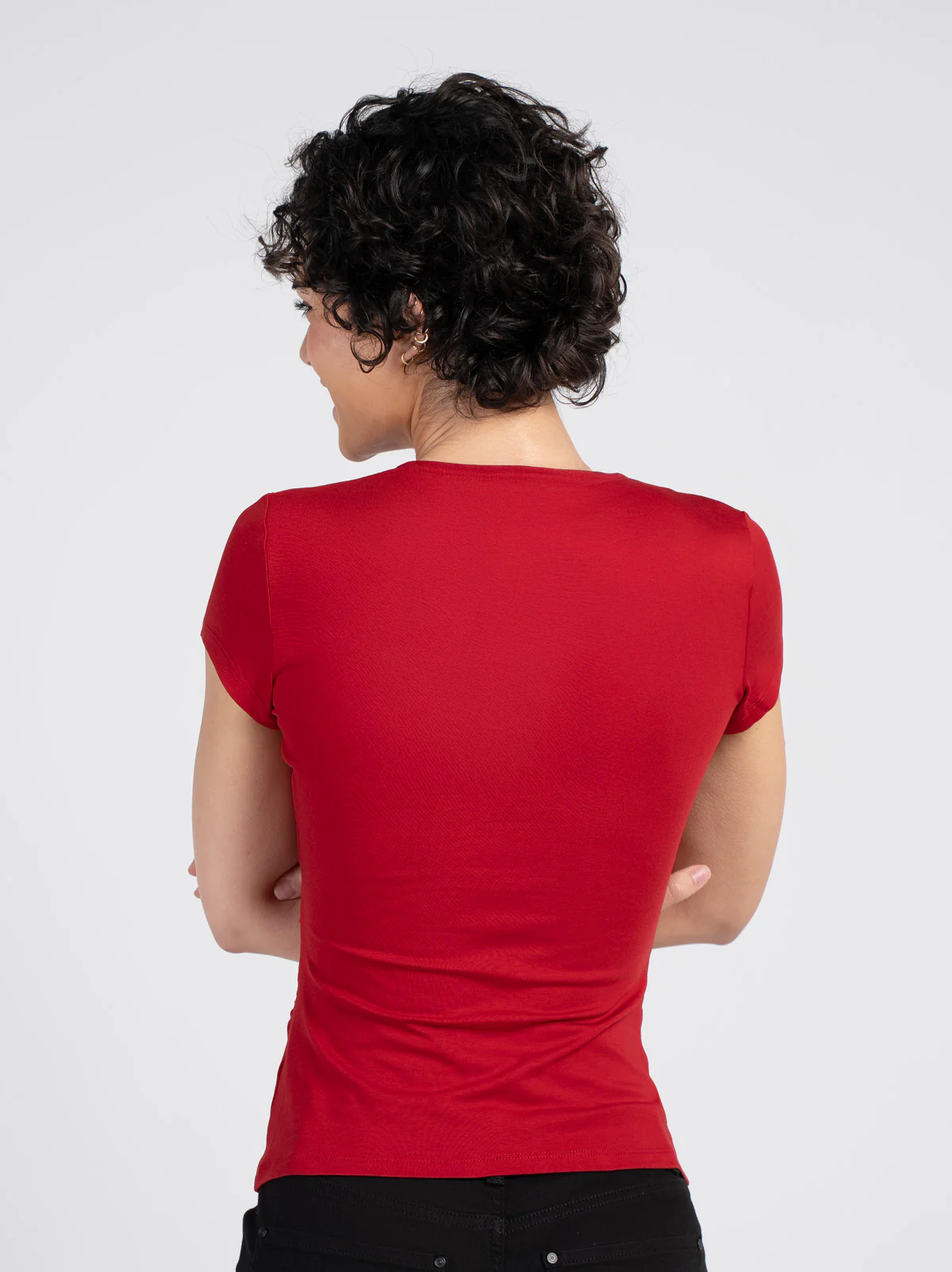 Faux Wrap Cap Sleeve - Image 22