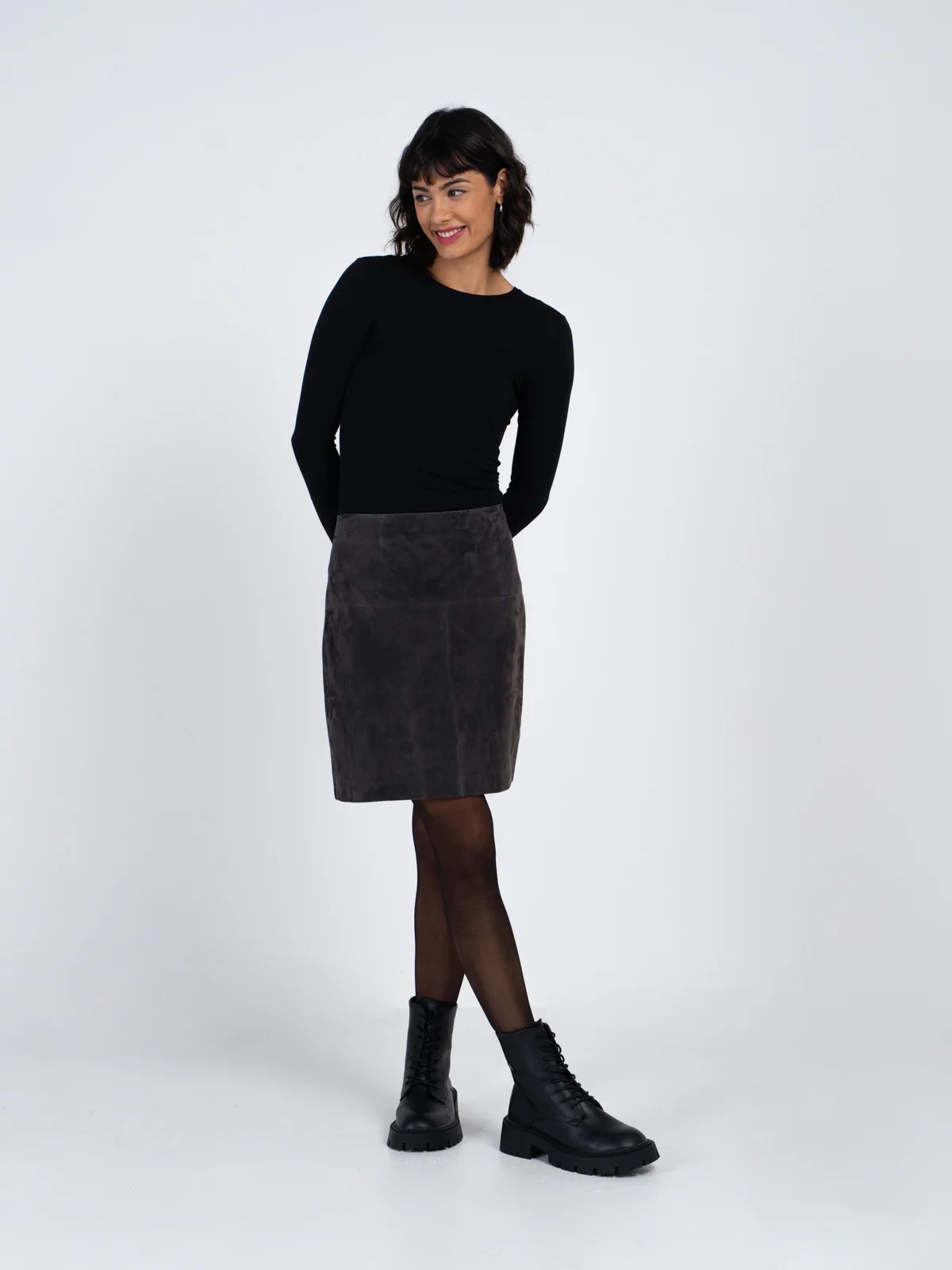 Hayden Suede Skirt - Image 18