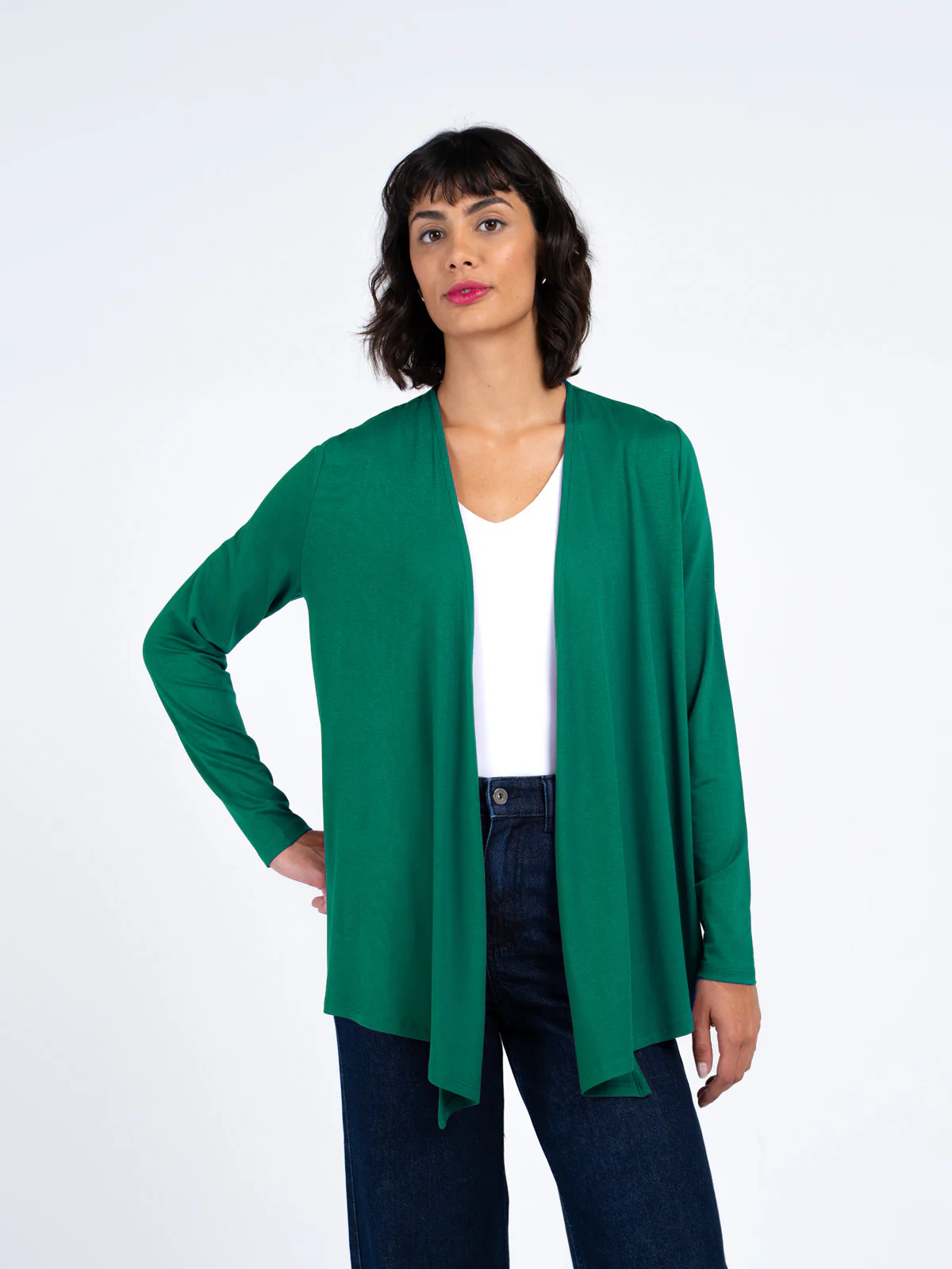 Jersey Edge to Edge Cardigan - Image 25