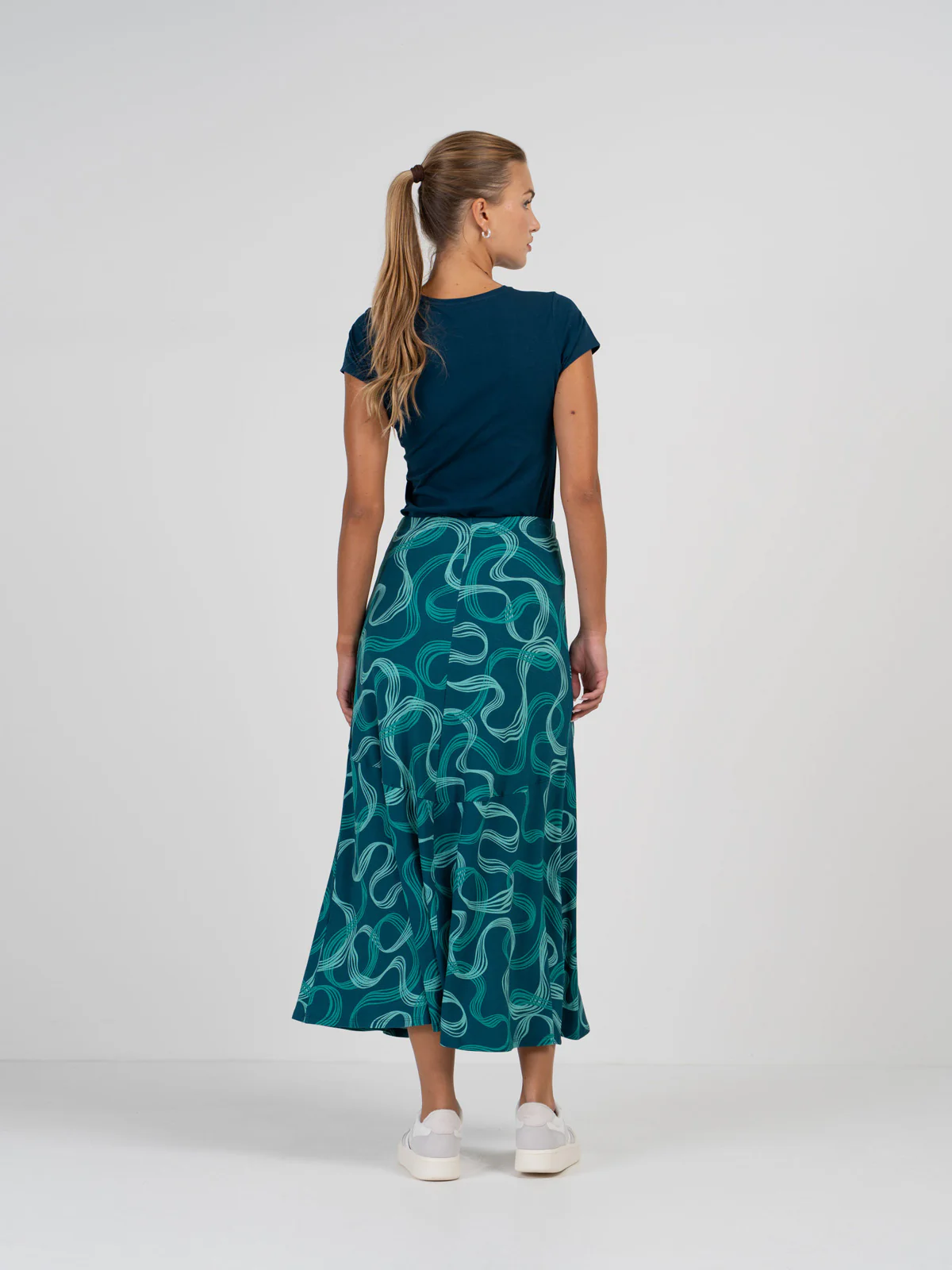Lena Print Maxi Skirt - Image 7