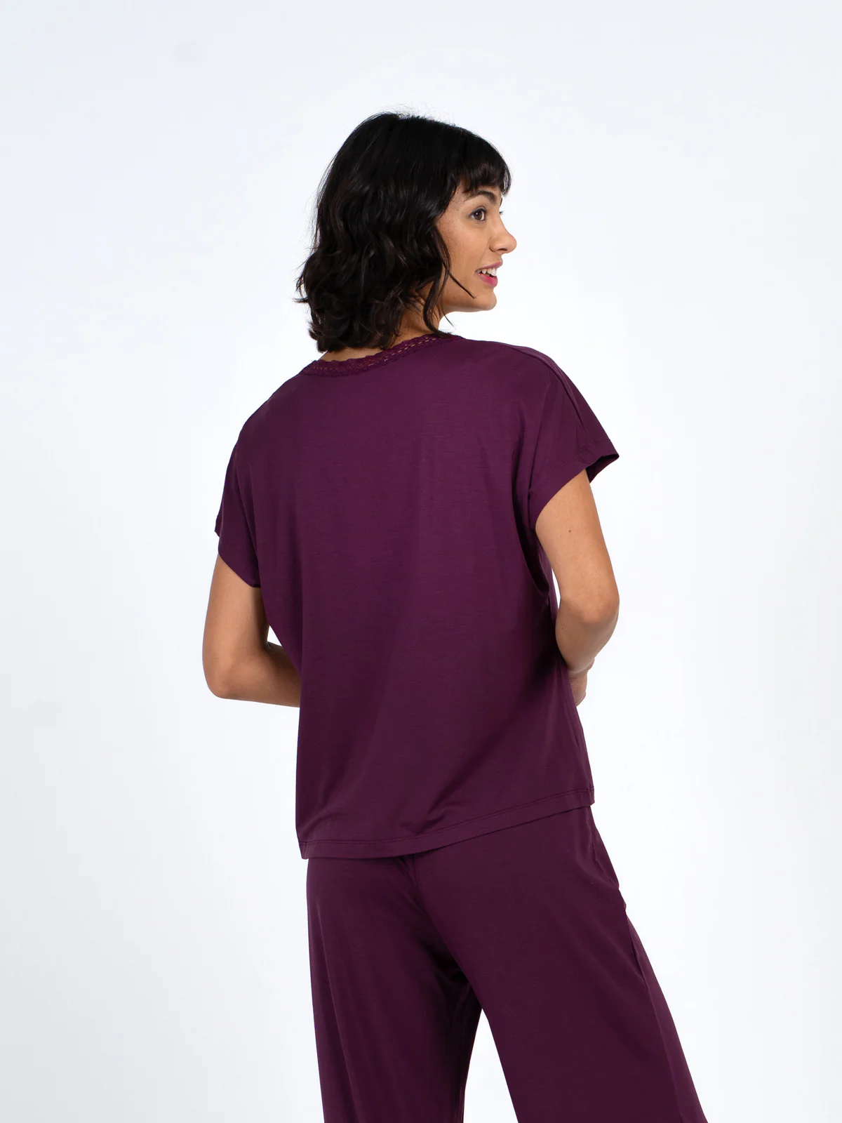 Luna Luxe Pyjama Top - Image 2