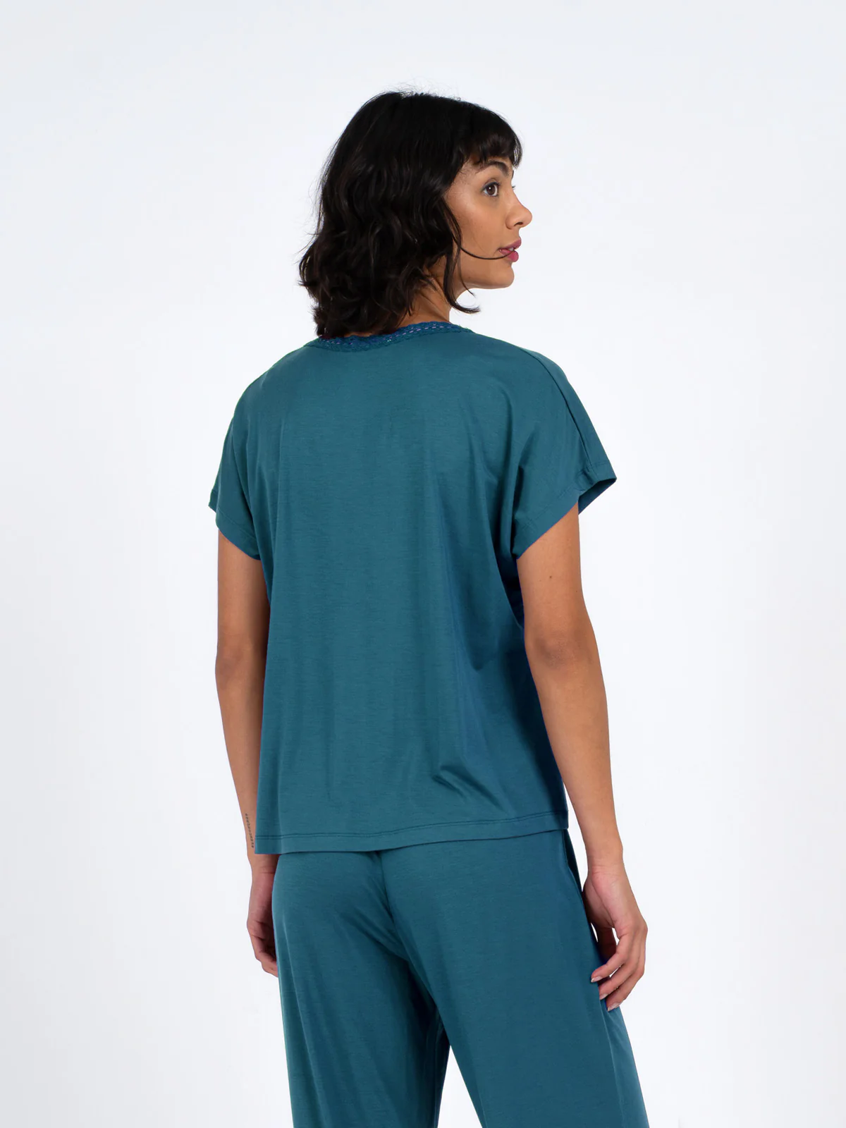Luna Luxe Pyjama Top - Image 7