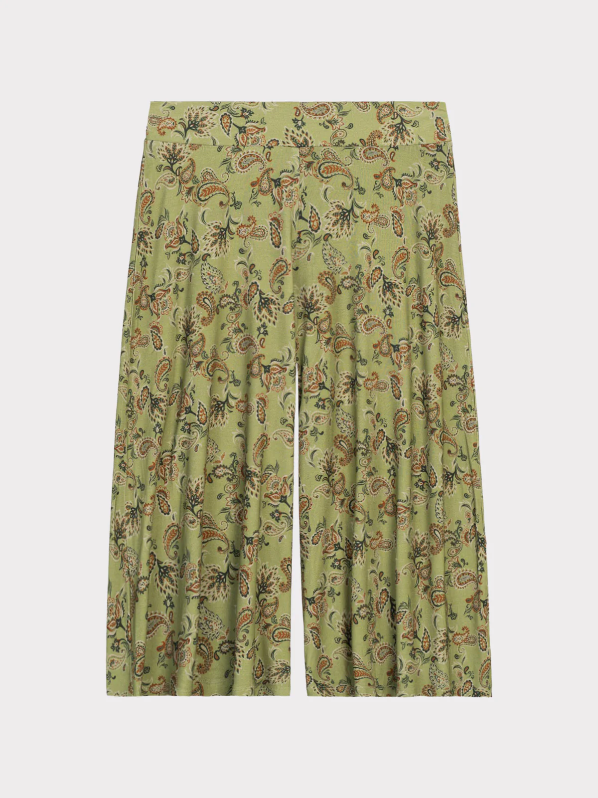 Printed Paisley Culottes - Image 4