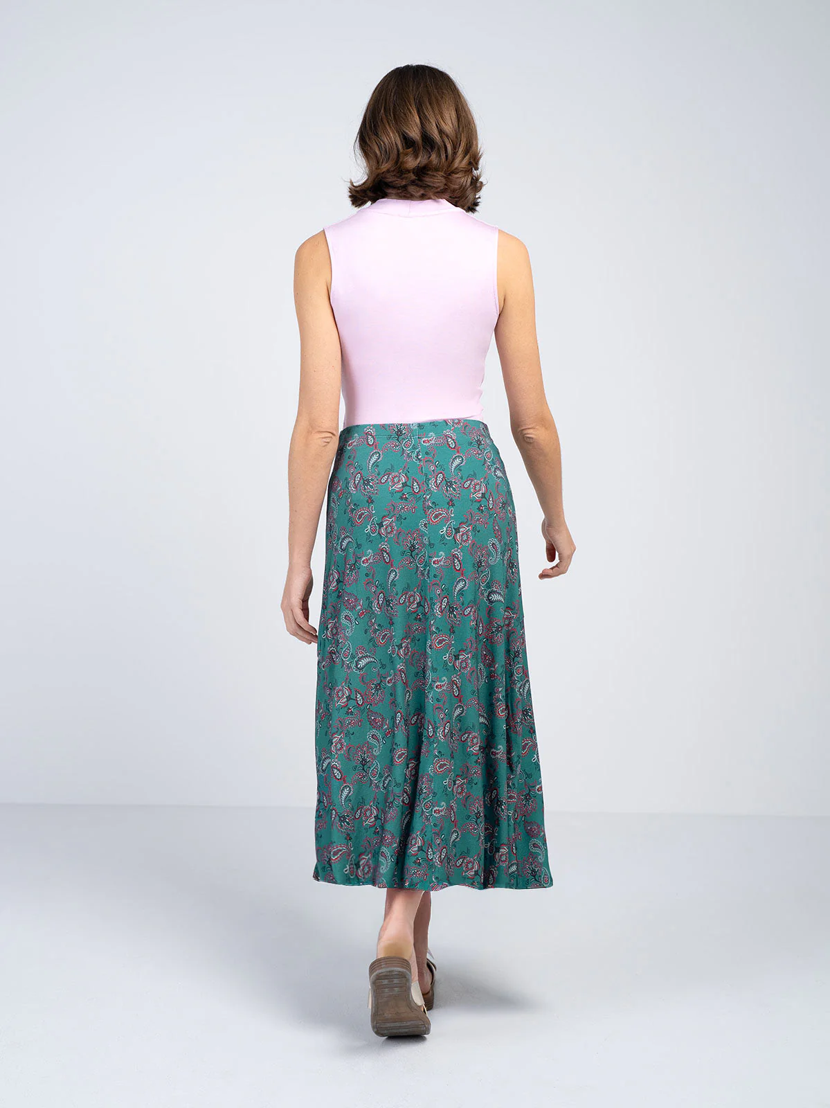 Printed Paisley Skirt - Image 12
