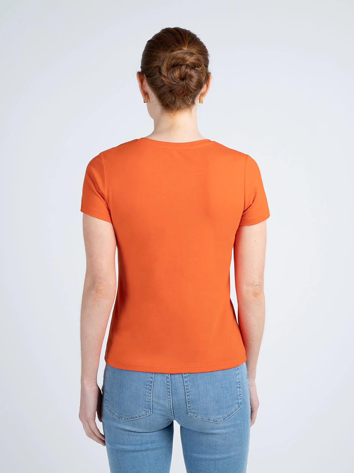 Short Sleeve Everyday V Neck T-Shirt - Image 24