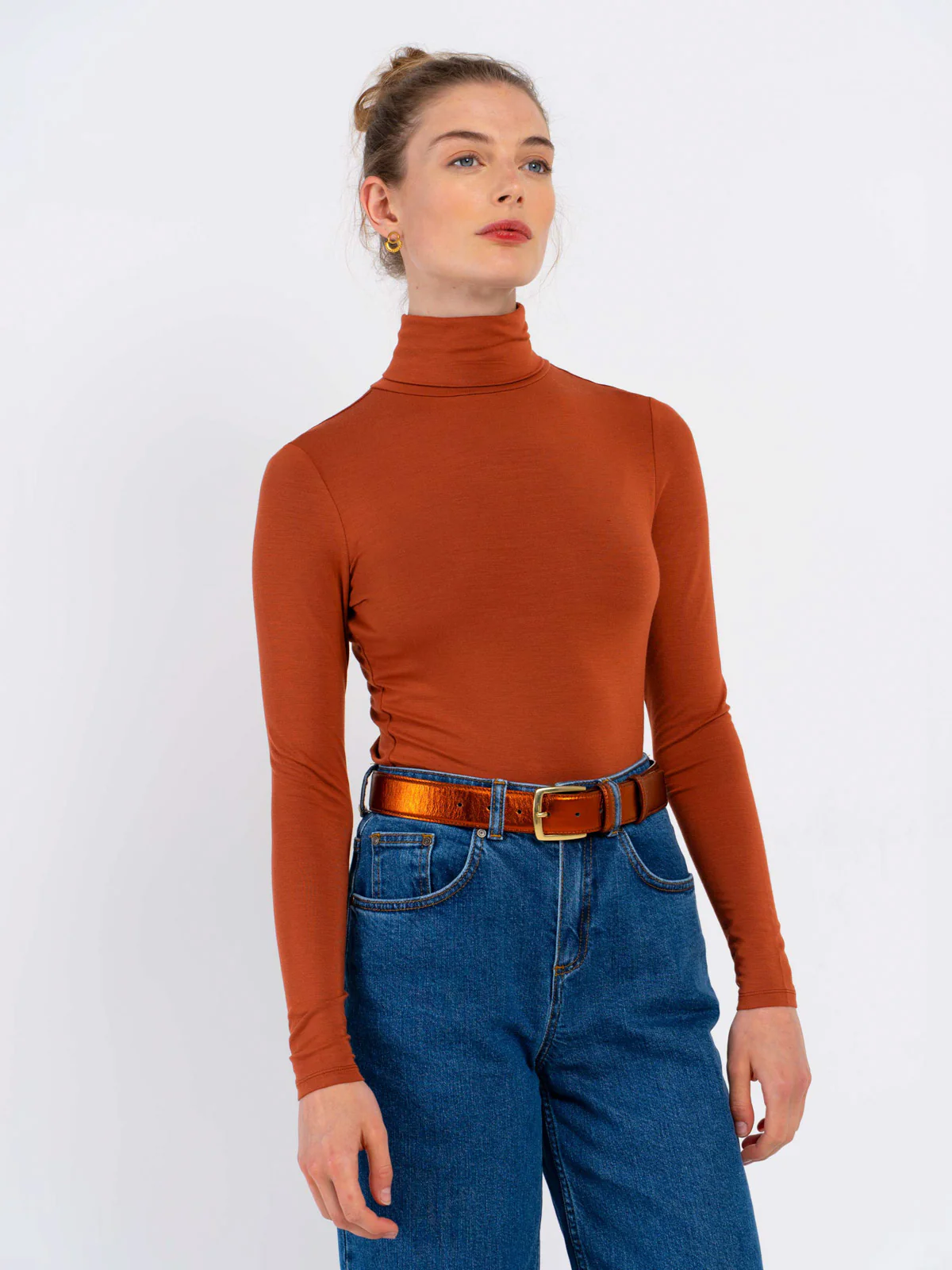 Silky Roll Neck - Image 102