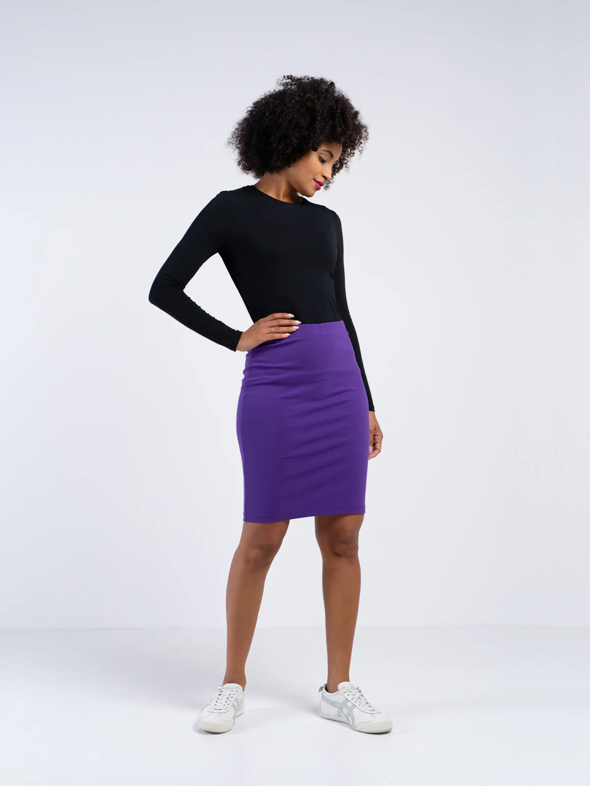 Skye Short Pencil Skirt - Image 6