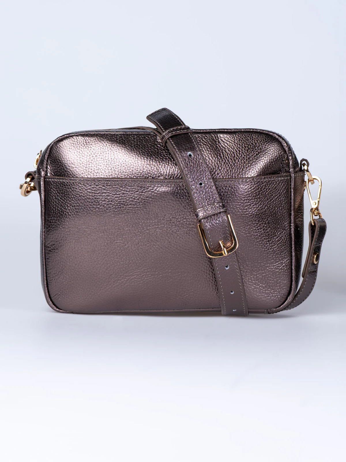 Taylor Metallic Cross Body Bag - Image 9