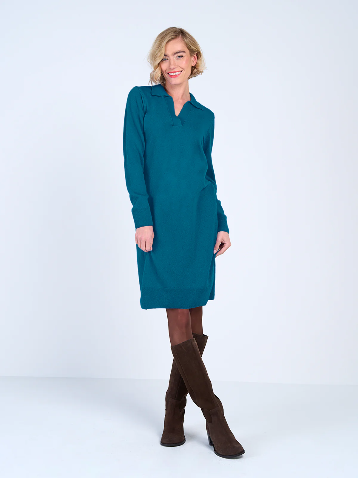 Trophy Neck Dress - Image 17