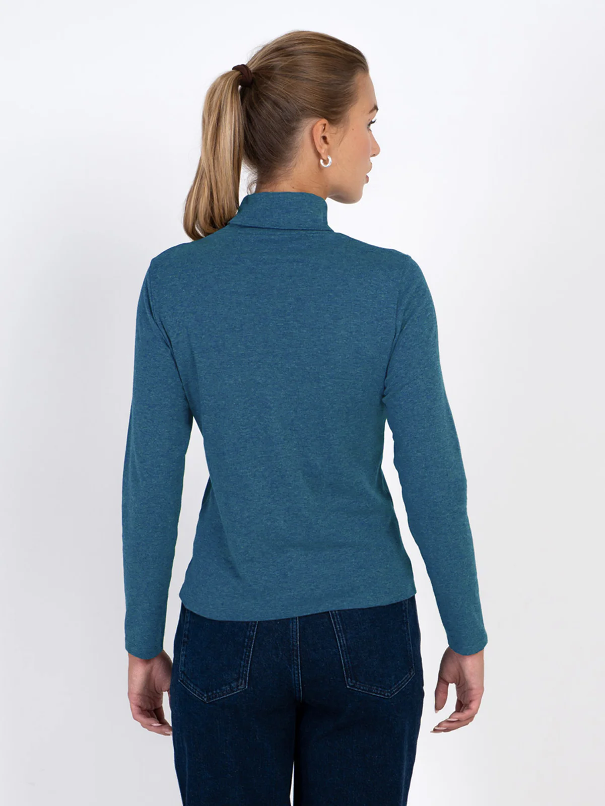 Wool Blend Roll Neck - Image 16